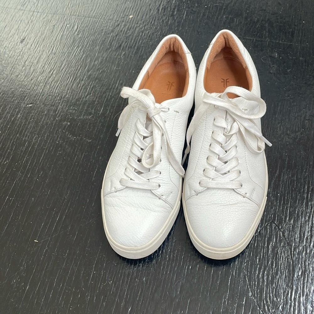 FRYE Ivy low Lace women’s sneakers 8.5 white